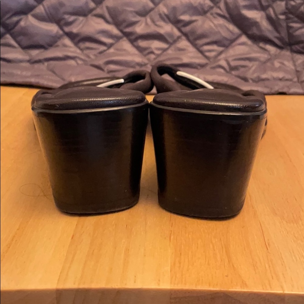 Brighton “Isabel” brown wedge sandals - Picture 7 of 7